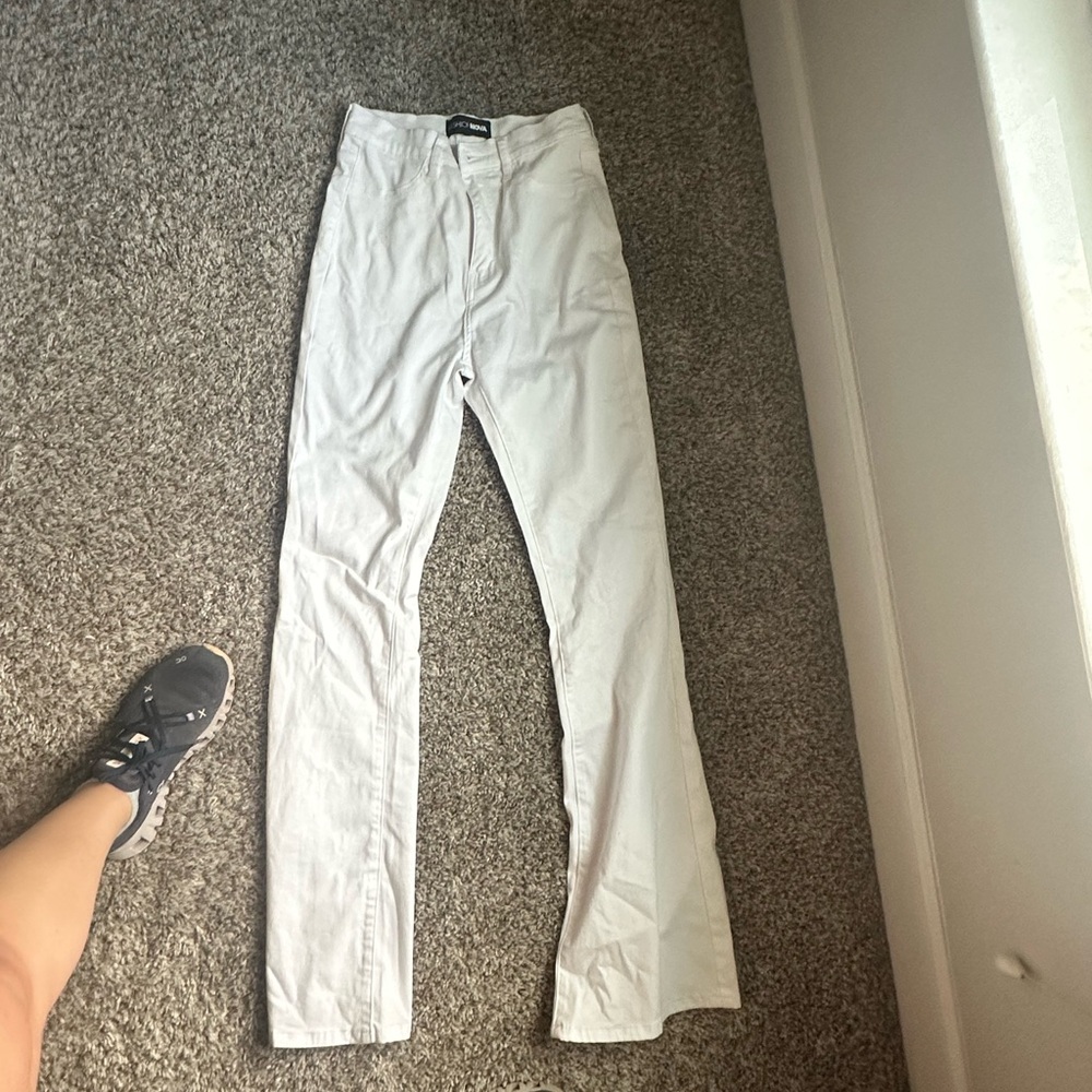 Fashion nova deep In my soul flare Women's high rise size 9 stretchy